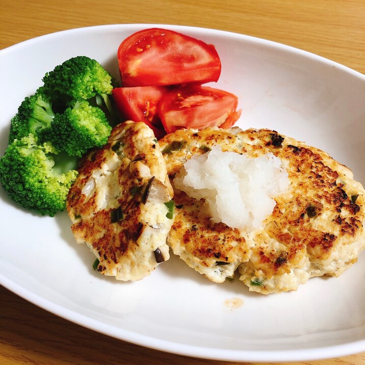 余った食材で作る！豆腐ハンバーグ